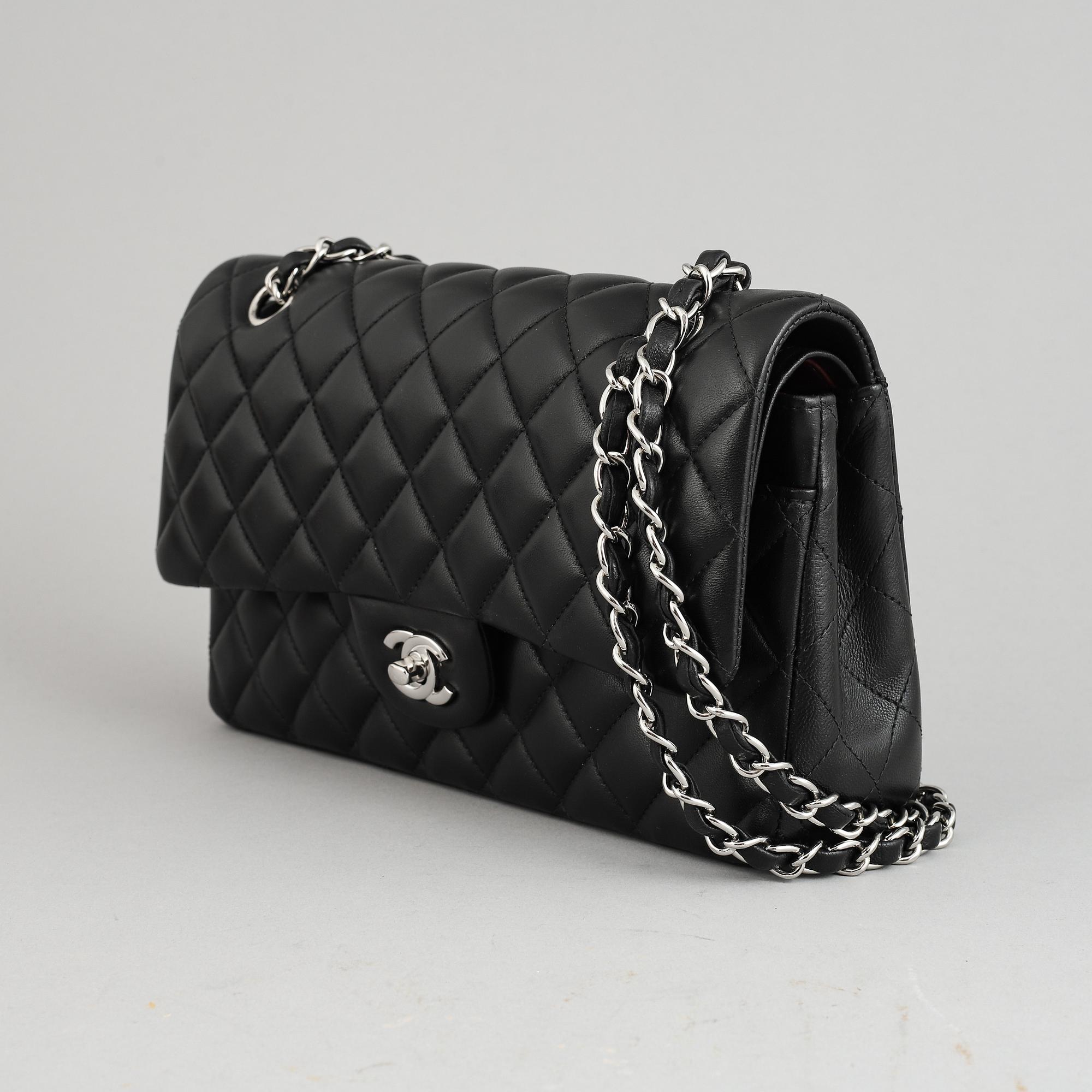 CHANEL, a 'Double Flap' quilted leather handbag, 2013-4.