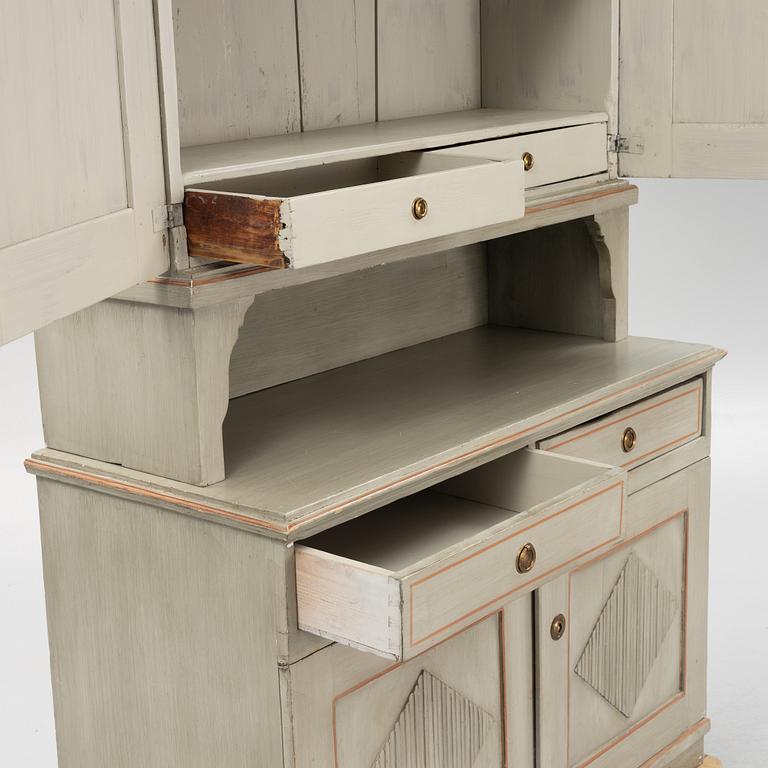 Cabinet, Gustavian, circa 1800.