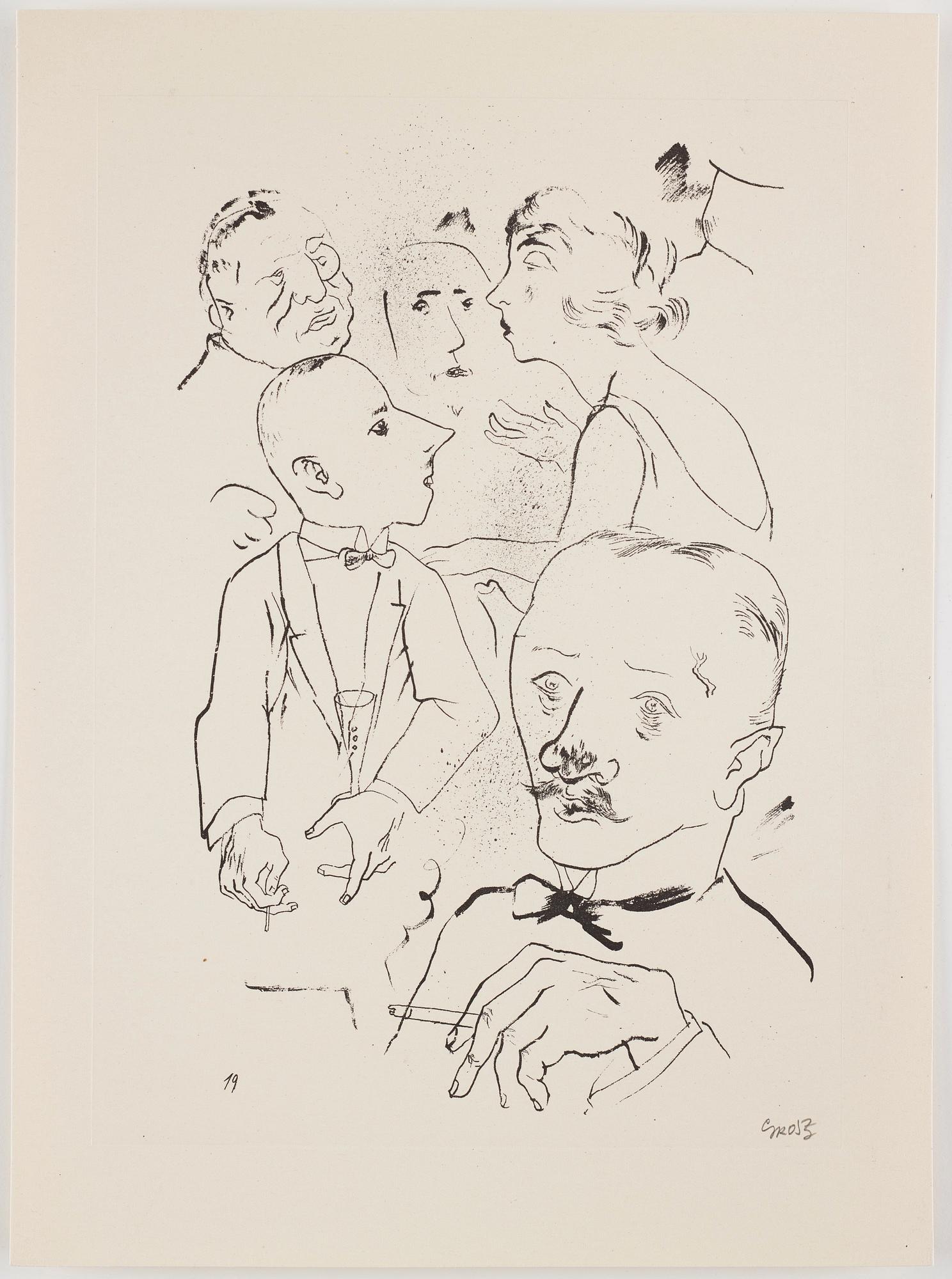 George Grosz, "Ecce Homo".