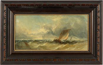 William Harry Williamson, Sailing Boats in a Storm.