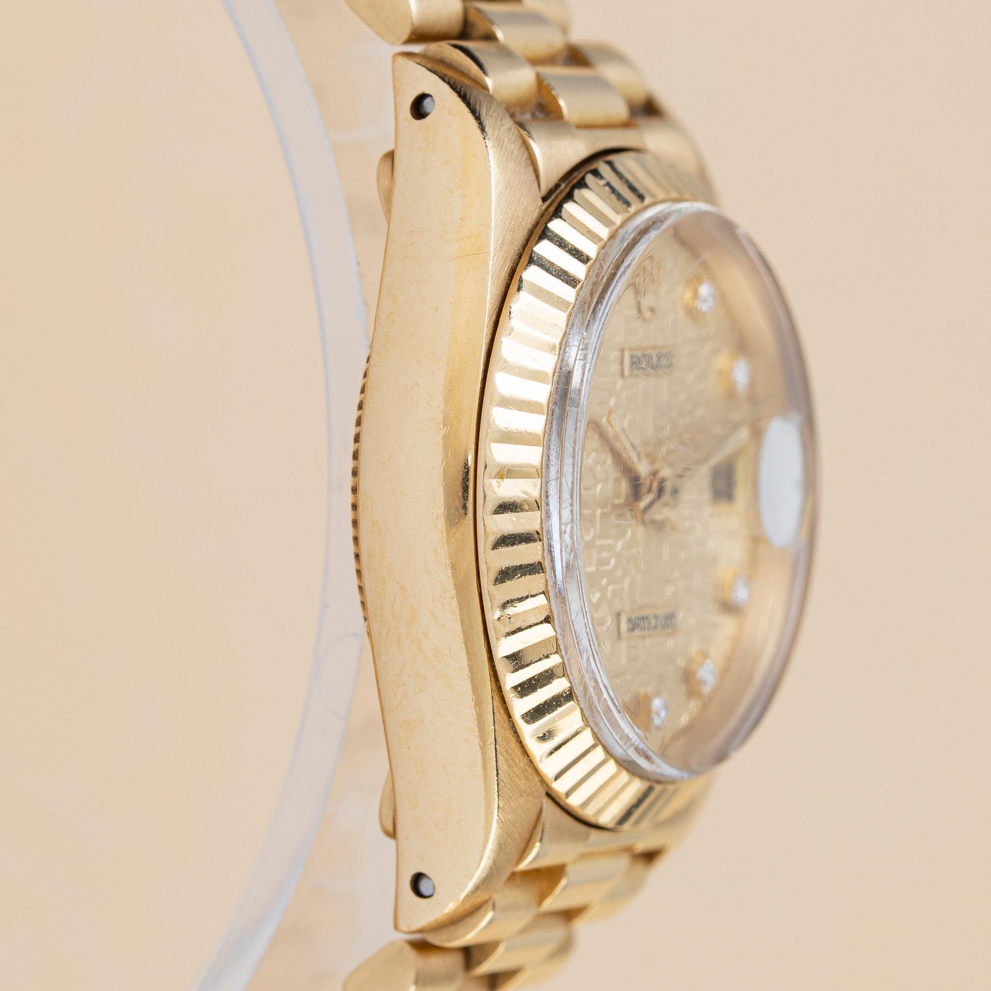 Rolex, Datejust, "Jubilee Diamond Dial", ca 1979.