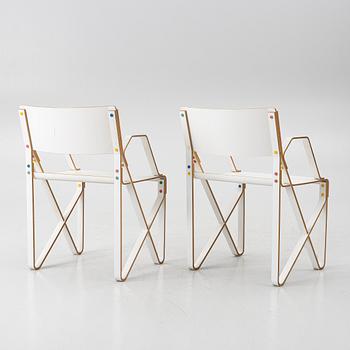 Lars Liljekvist, a pair of armchairs, 2000s.
