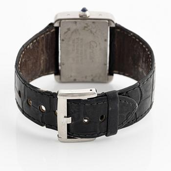 Cartier, Tank Divan, wristwatch, 38 x 24 (30) mm.