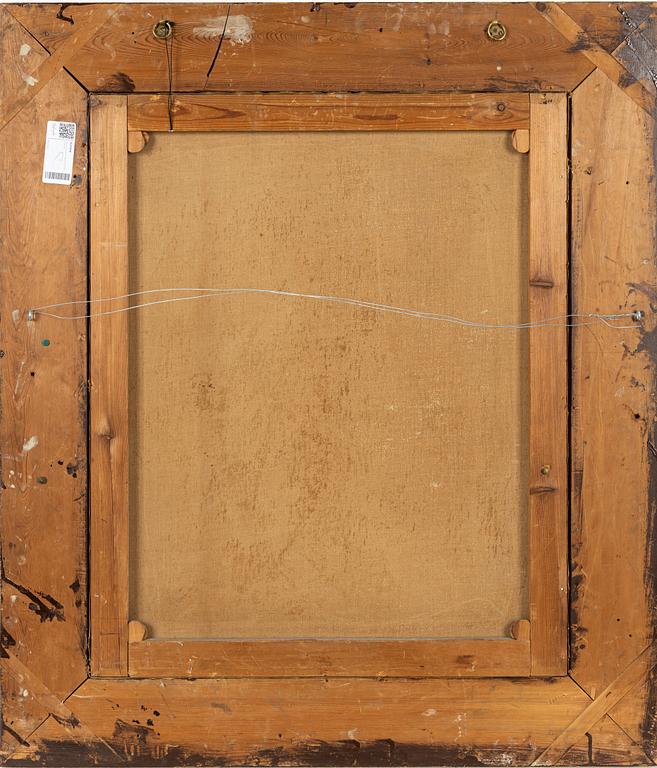 Unknown artist, 19th century, Girl with Cat.