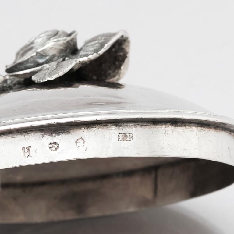 Petter Eneroth, kaffekanna, silver, Stockholm 1790. 
Gustaviansk.