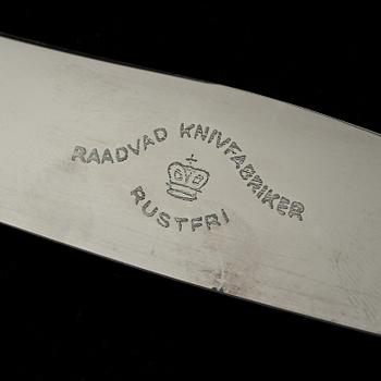 BESTICK, 81 delar, silver, sachsisk modell, 1940/1950-tal, ca 3 600 g.