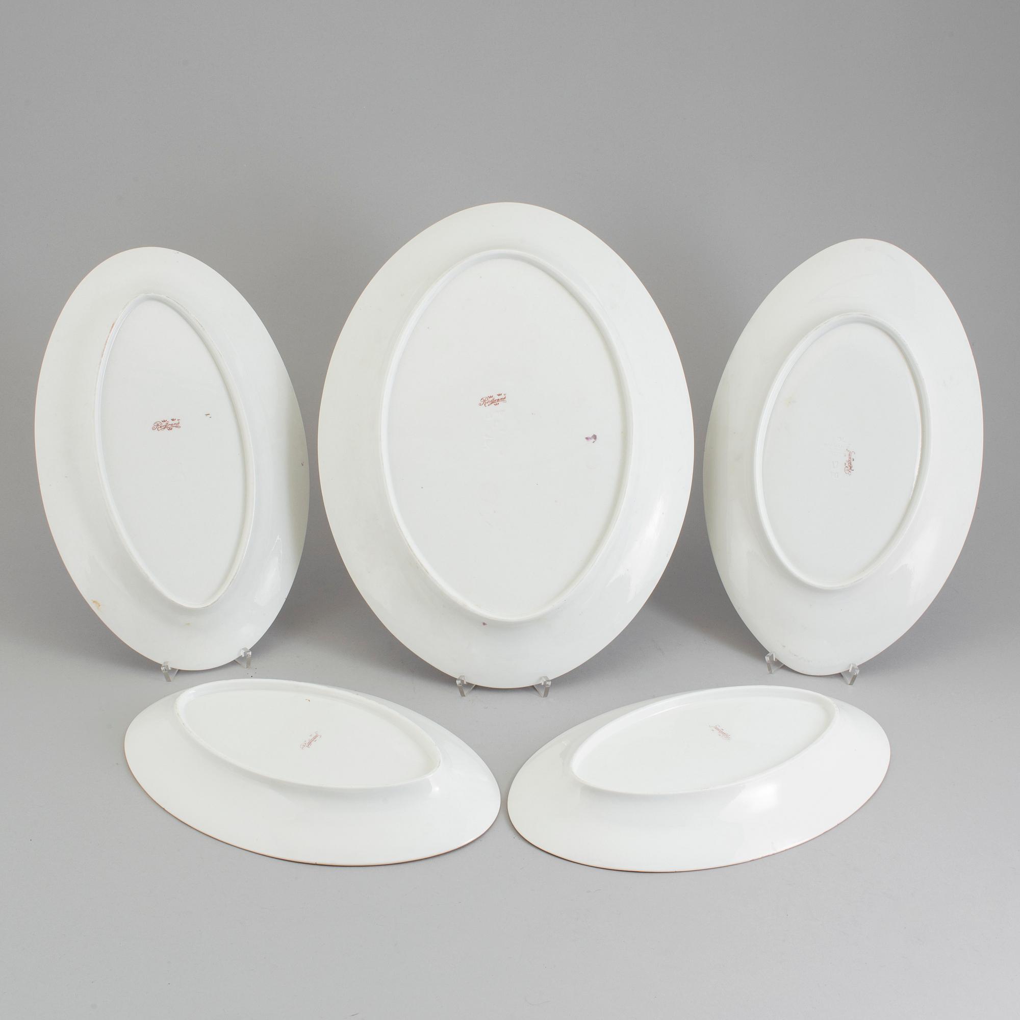 A Rörstrand part dinner service, early 20th Century (70 pieces).