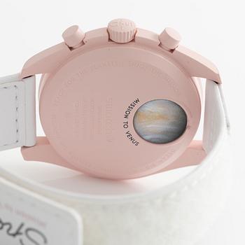 Omega/Swatch, MoonSwatch, "No Reserve", collection of 14 pcs, chronograph, wristwatches, 42 mm.