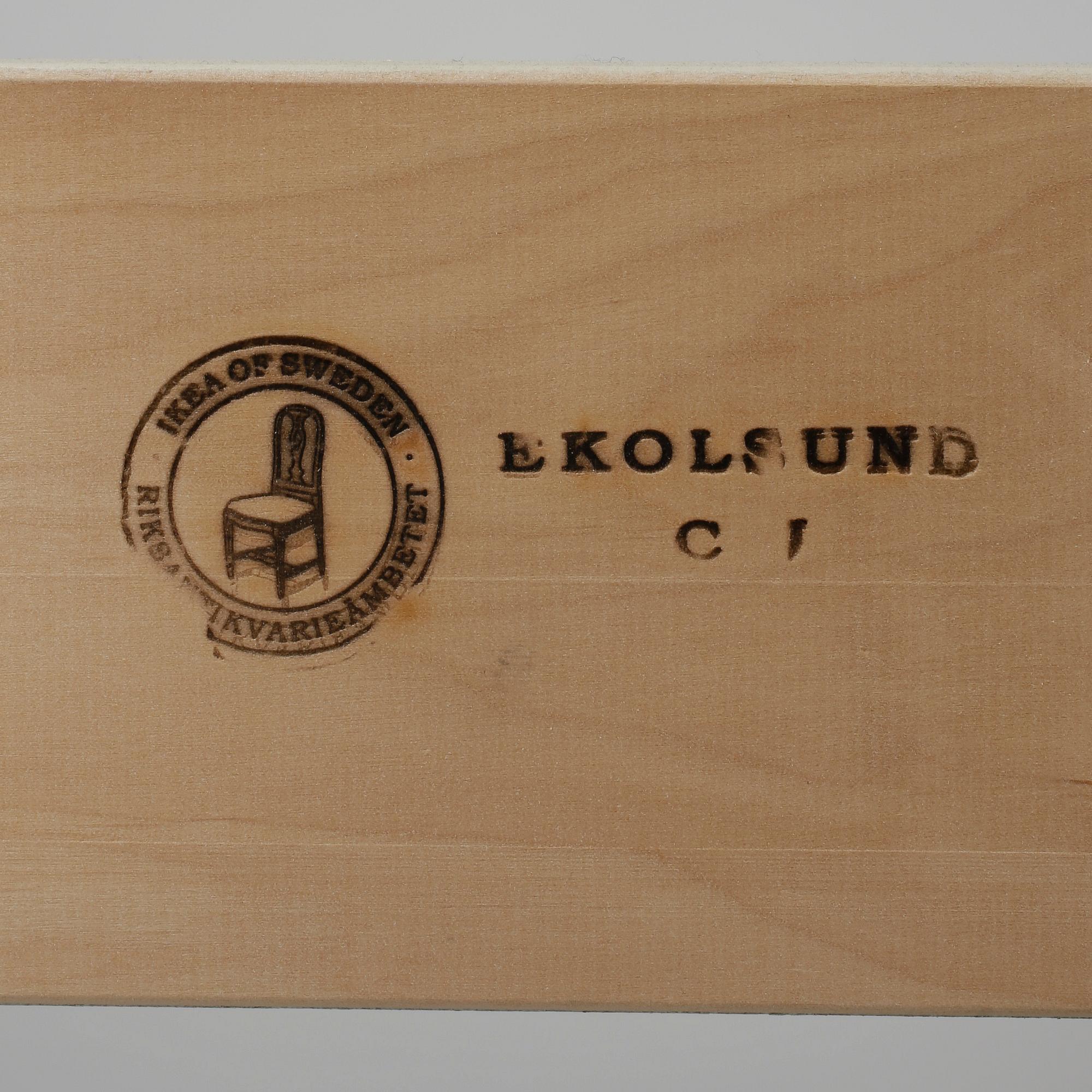 BOKHYLLOR ett par, "Ekolsund", IKEA, ur IKEA:s 1700-talsserie. 1990-tal.