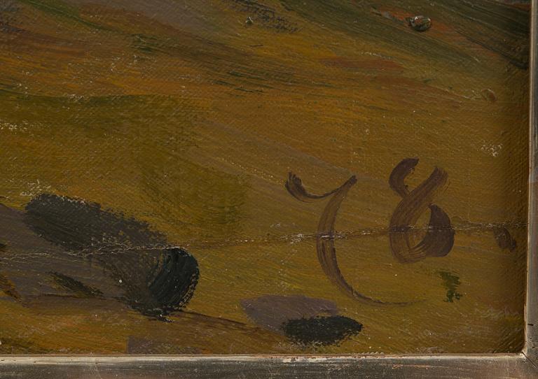 Fanny Churberg, HÖSTBJÖRKAR.