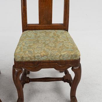 Stolar, ett par, barock, 1700-tal.