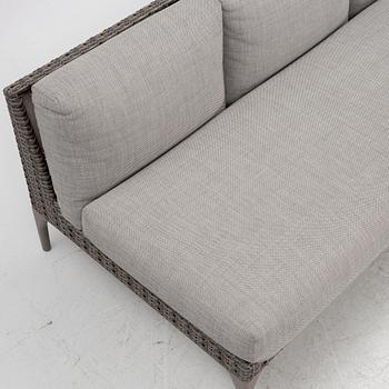 A contemporary garden sofa, from Dedon.