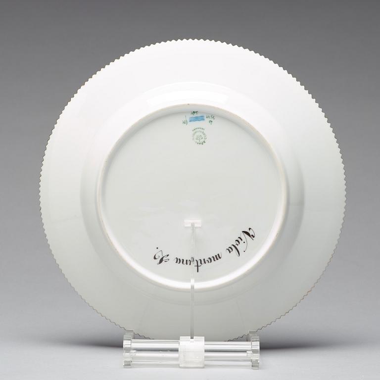 A set of six Royal Copenhagen 'Flora Danica' plates, Denmark, 20th Century.