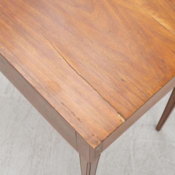 A side table with drawers, first half of the 19th century.