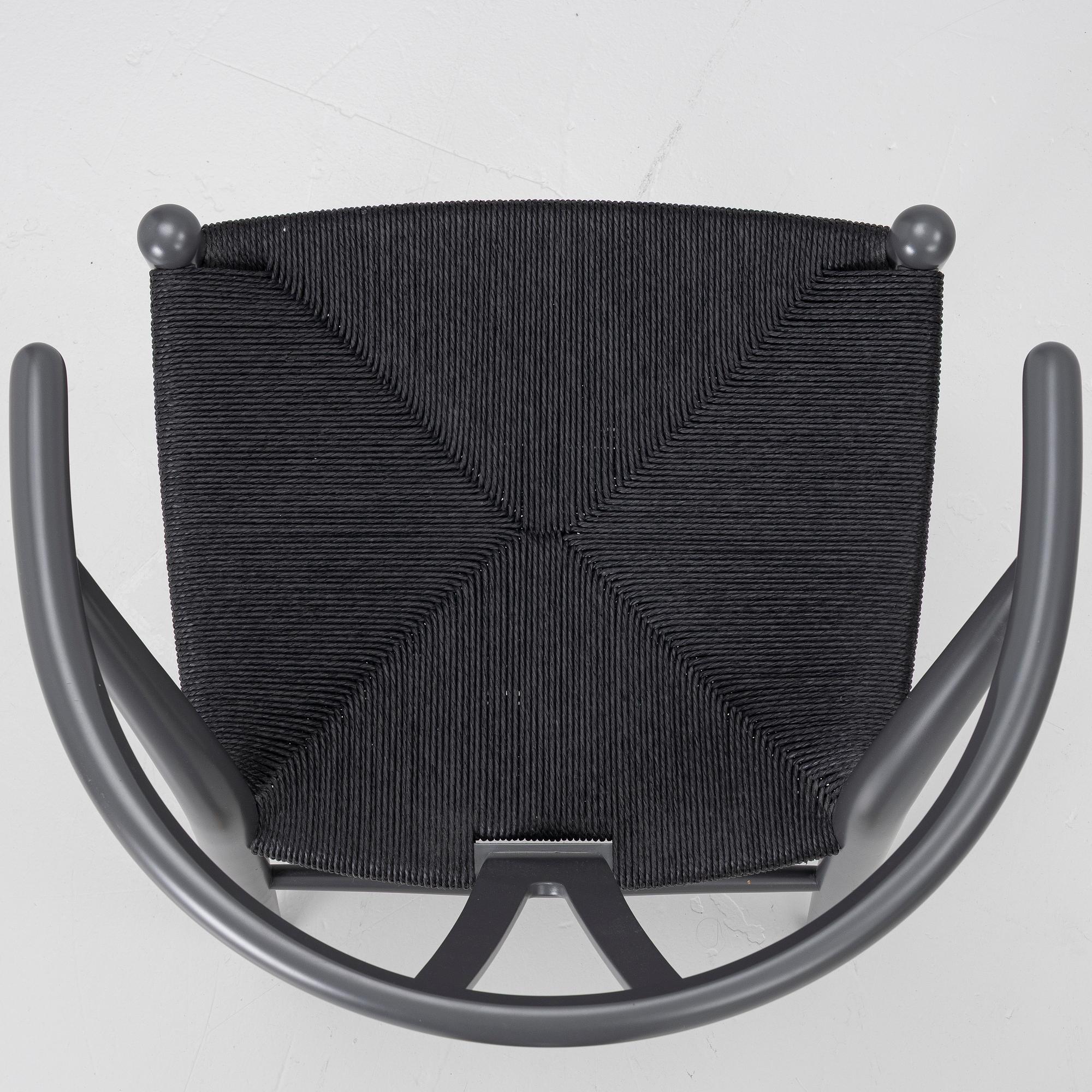 Hans J. Wegner, Chairs, 4, model CH 24 “Y Chair”, Carl Hansen & Søn, Denmark.