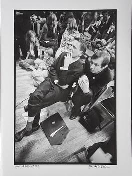 Carl Johan De Geer, "Palme på Kårhuset 1968".