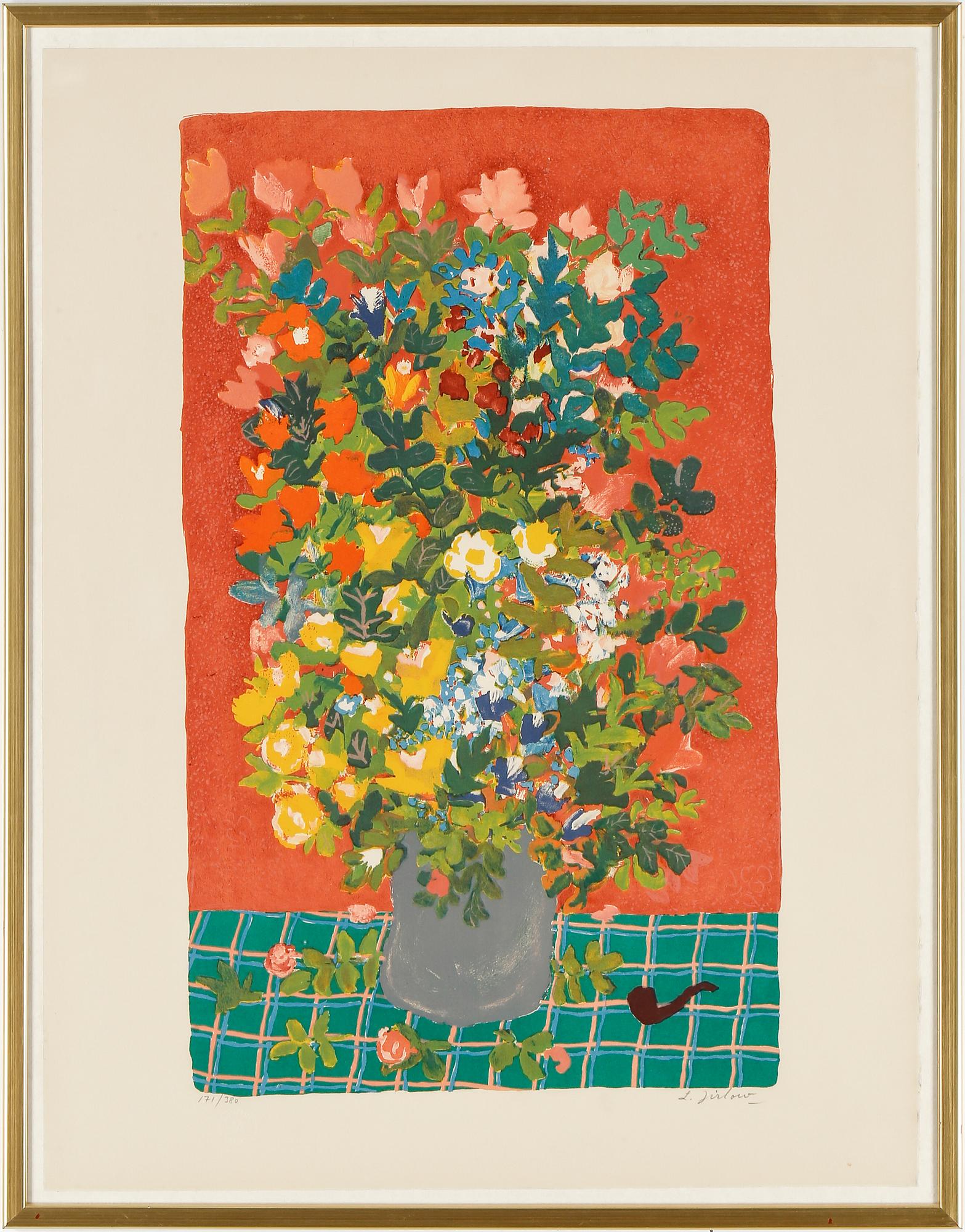 LENNART JIRLOW, färglitografi, signerad och numrerad 171/380.