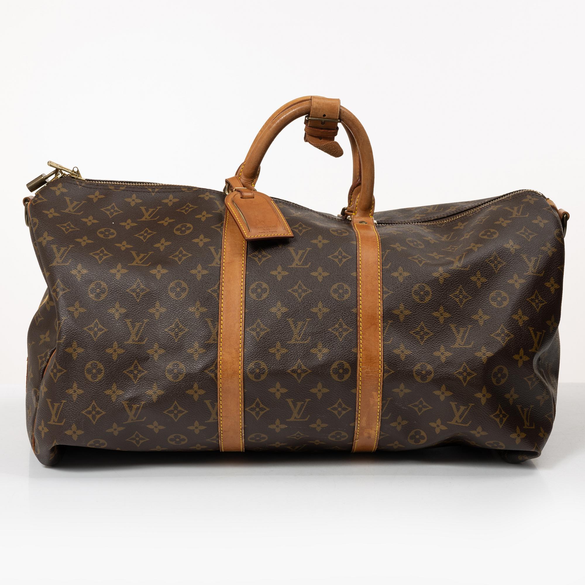 Louis Vuitton, weekender bag, "Keepall 55".