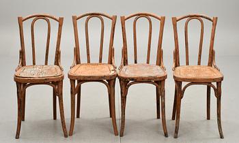 STOLAR, 4 st. Thonet. 1900-talets första hälft.