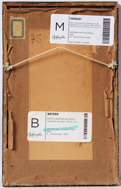 Gösta Adrian-Nilsson, Mytologisk scen.