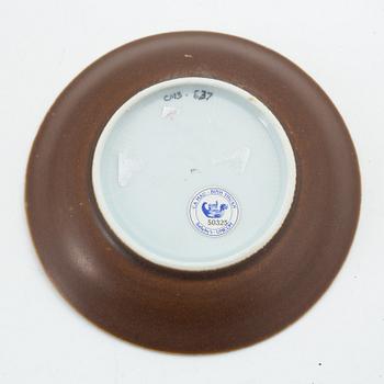 A group of eight blue and white and capuciner glazed dishes, Qing dynasty, Kangxi (1662-1722). "The Ca Mau Shipwreck".