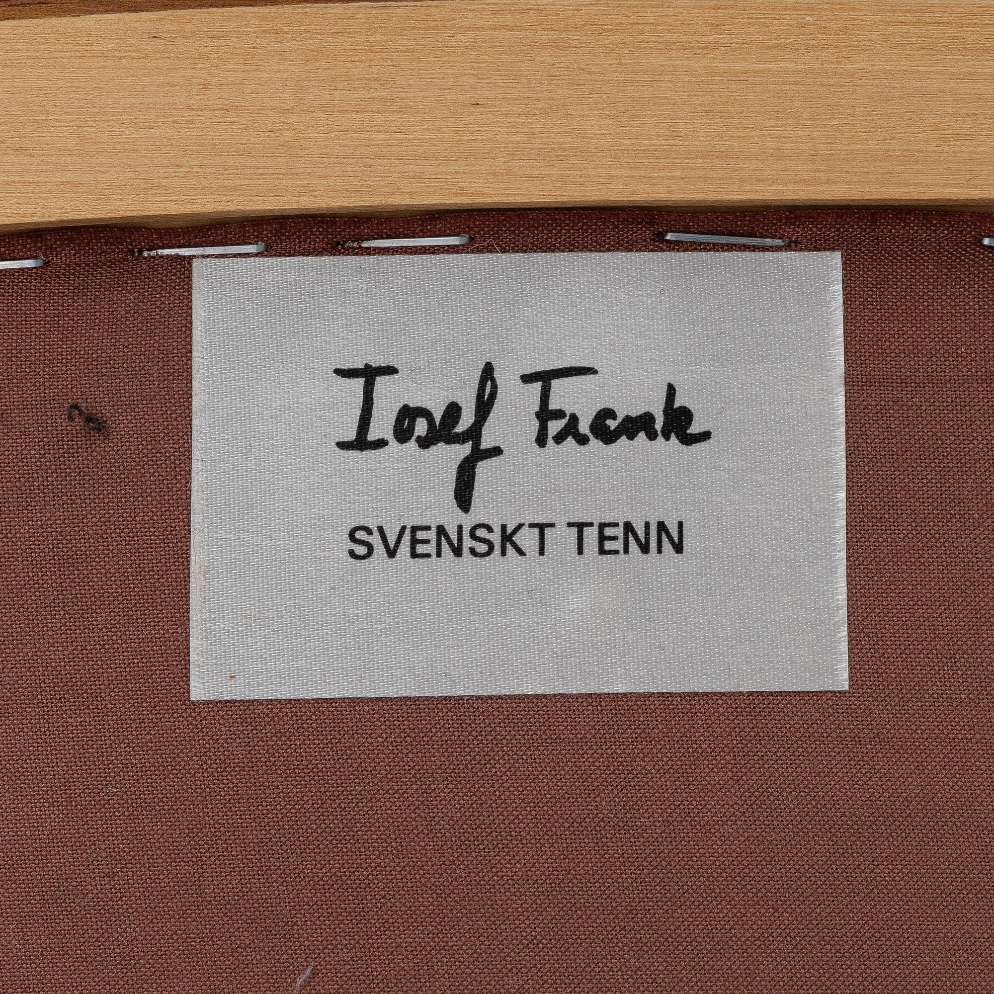 Josef Frank, fåtöljer, ett par, modell 969, Firma Svenskt Tenn.