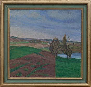 ELLEN TROTZIG, olja på duk, signerad och daterad -37.