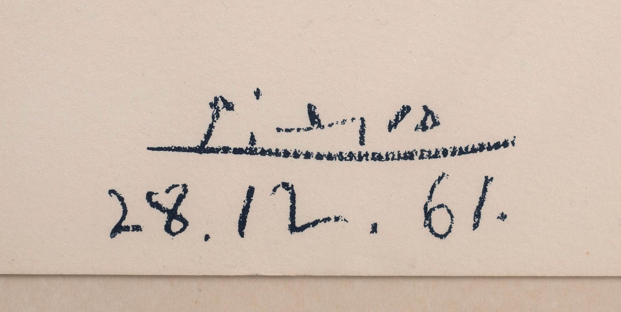 Pablo, After Picasso, Dove of Peace.