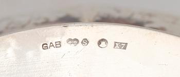 SKÅL, silver, GAB, Stockholm 1924. Vikt 265 g.