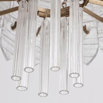 Gunnar Cyrén, ljuskrona, prototyp, Orrefors, 1960-tal.