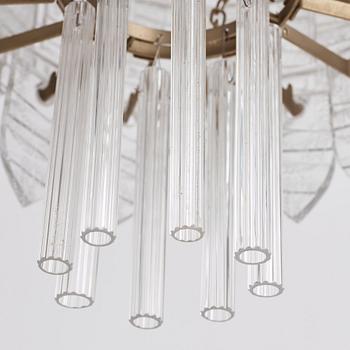 Gunnar Cyrén, a prototype chandelier, Orrefors, 1960s.