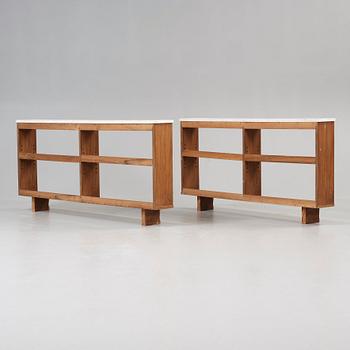 JOSEF FRANK, bokhyllor, två st, Firma Svenskt Tenn.