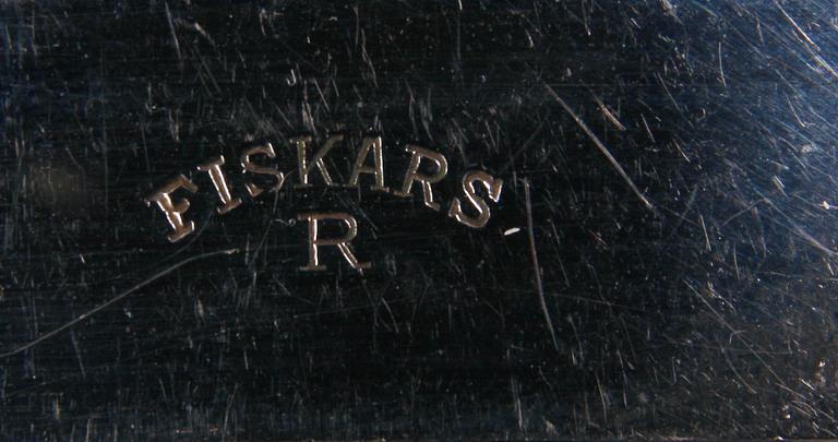 MATKNIVAR, 12 st, delvis silver, Finland 1936.