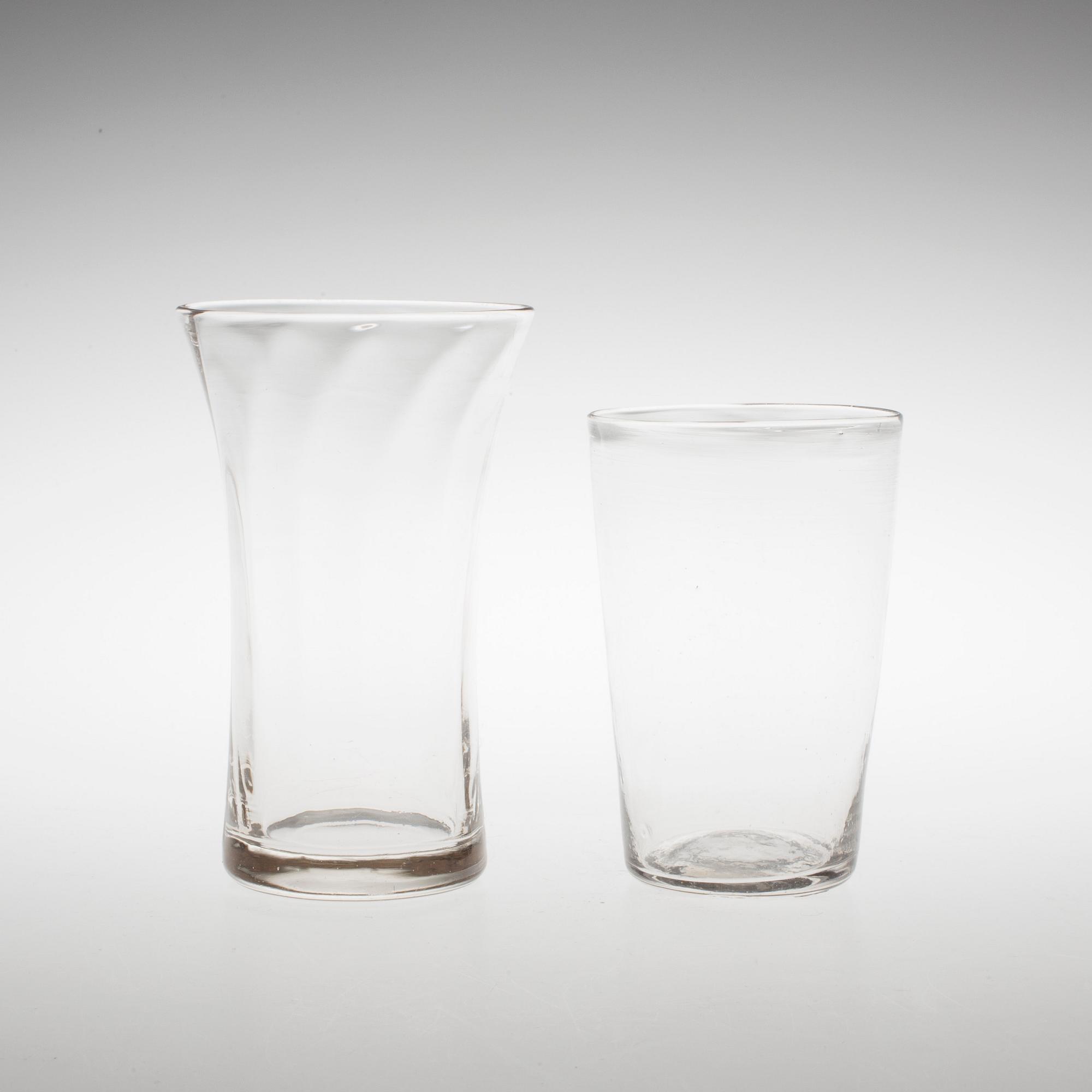 GLAS, 8+12 st, 1800-talets andra hälft och 1900-talets början.