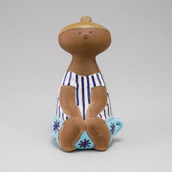 LISA LARSON, a stoneware figurine "Lotta" from the series "Larsons ungar", Gustavsberg. Designed in 1961.