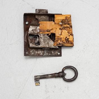 Hörnskåp, barock, 1700-tal.