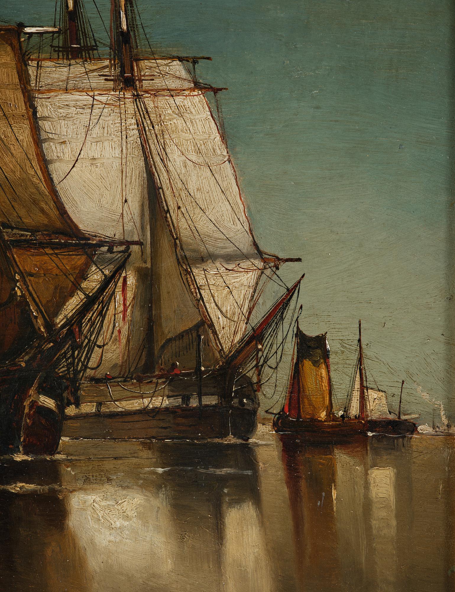 Auguste Musin, "Muiden op Zuider Zee".