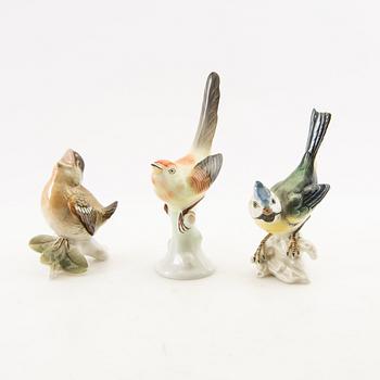Figurines 10 pcs mostly Germany 20th century porcelain.