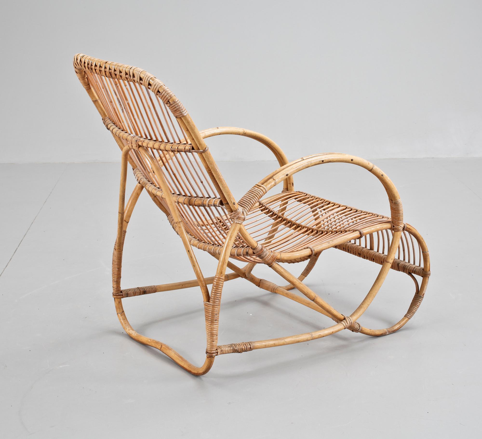 FÅTÖLJ, rotting, 1900-tal.