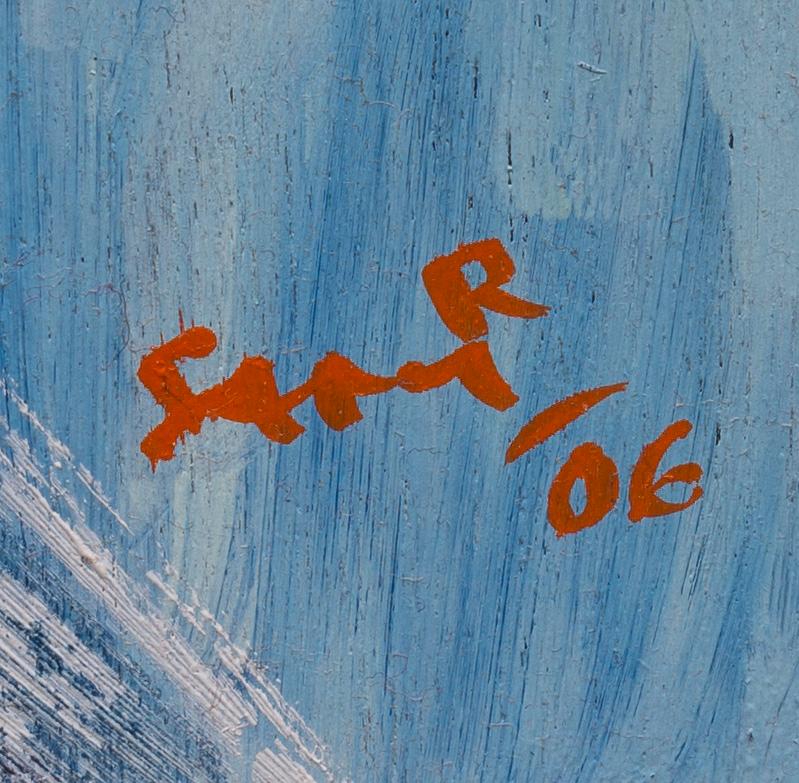 SAMI RINNE, olja på skiva, signerad och daterad -.06.