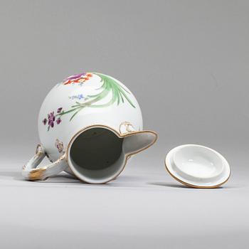 KAFFEKANNA, porslin, Meissen, Marcolini period  1774-1814.