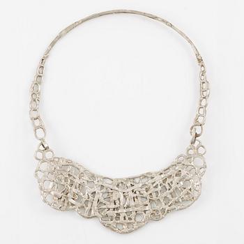 Lars Arby, collier, sterlingsilver, Göteborg 1977.