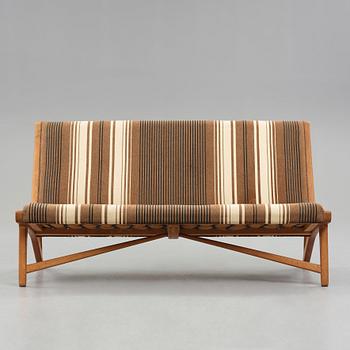 HANS J WEGNER, a model "JH 555" sofa for Johannes Hansen, Denmark, 1950's.