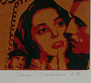 SARI TENNI, litografi, 22/75, sign. och dat. 2007.