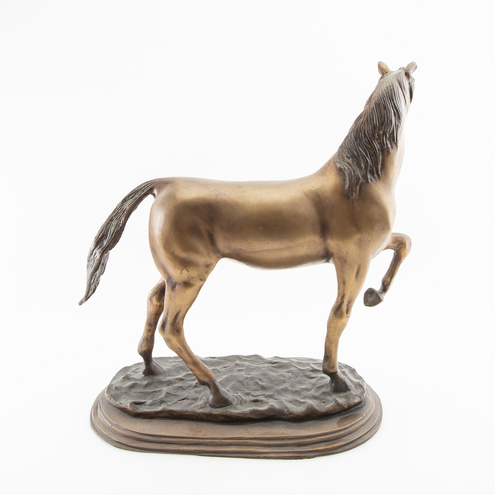 Dekorativ skulptur Häst.