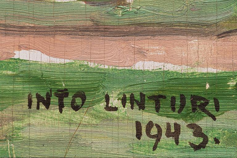 Into Linturi, Spring landscape.