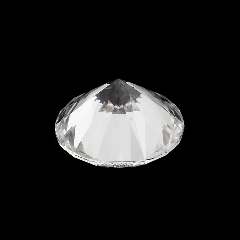 DIAMANT, oinfattad briljantslipad, 1.51 ct, E-F/VS enligt certifikat från IGI.