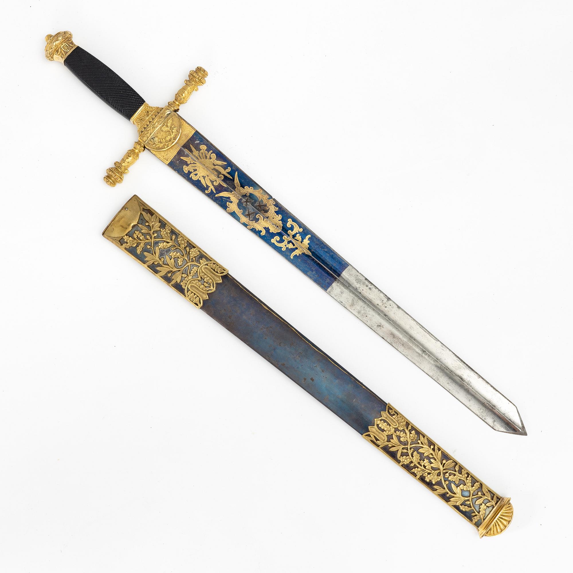 Short sword, Sweden around the year 1800.