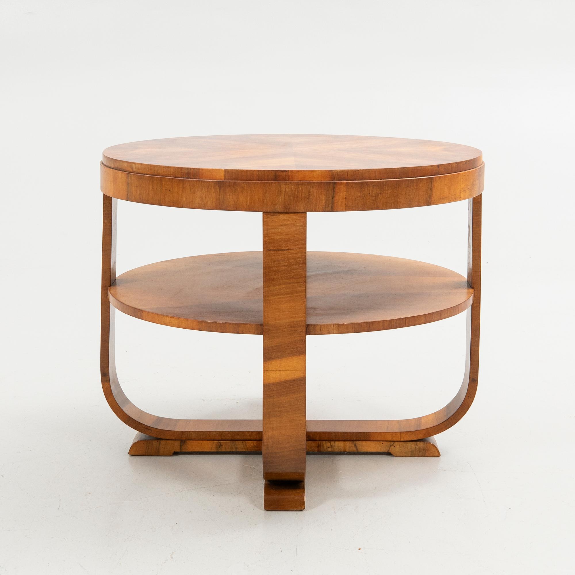 Coffee table, Art Deco, first half of the 20th century.