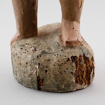 SKULPTUR, trä, 1700-tal.